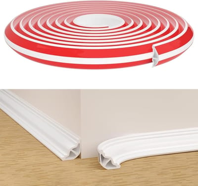 Zelfklevende Flexibele Plinten voor Hoekafwerking, Ideaal voor Tegels, Plafonds en Muren, Perfect voor Naadloze Overgangen en Decoratieve Afwerking