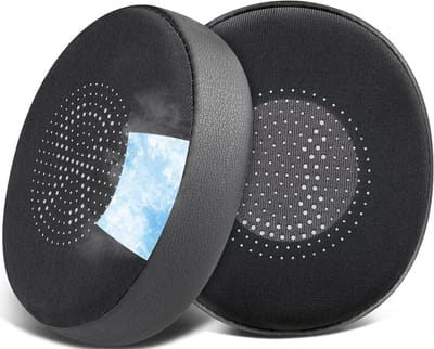 Vervangende Koel Gel Oorkussens voor Jabra Evolve2 65 en Elite 45h - Comfortabele Earpads met IJszijde voor Draagcomfort en Geluidsisolatie
