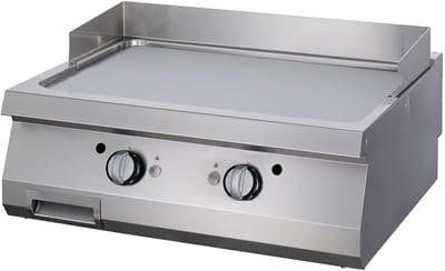 Premium Grillplaat - Glad - Dubbel - 90 cm Diep - Elektrisch