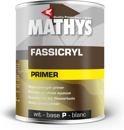 Mathys Fassicryl Primer - 1 l - 14 m²/l - Wit