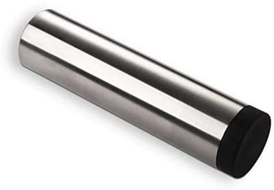 Deurstopper RVS met Rubber - 30 mm Diameter en 120 mm Muurafstand