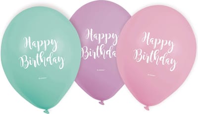 Amscan - Ballonnen HB pastel tinten 6x