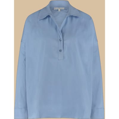 Circle of Trust Tess Blouse Fresh Water Maat: XL | Longsleeves Outlet | Dames | Blauw