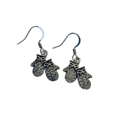 2 Love it Winter Handschoen - Oorbellen - Stainless steel