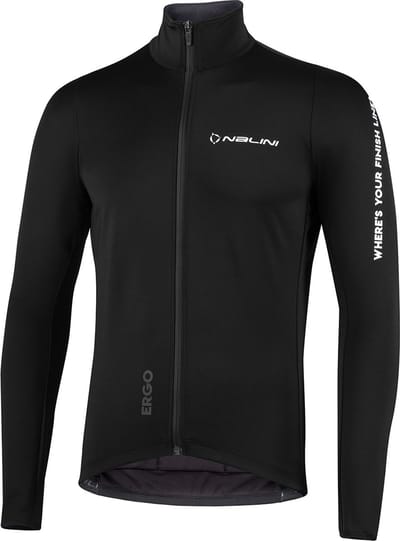 Nalini - Heren - Fietsjack winter - Winddicht Warm Wielrenjack - Zwart - NEW CARENA JKT - S