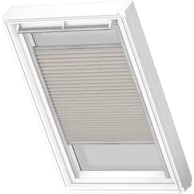 Velux Manueel Lichtdoorlatend Plisségordijn Fhl Mk08 1284s Grijs