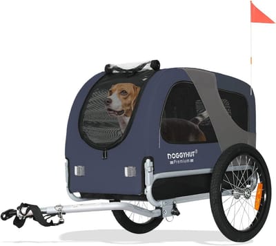 Hondenfietskar Medium voor Honden tot 23 kg - Ideale Fietseenheid voor Huisdieren