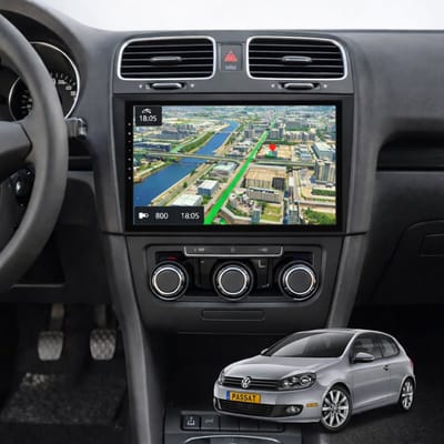 ADIVOX T1 9 inch geschikt voor VW Golf MK6 2008-2013 Android 15 Carplay/Auto/GPS/RDS/DSP/DAB+