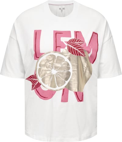 ONLY CARMAKOMA - CARKOURTNEY SS O-NECK TEE JRS - Dames - T-shirts