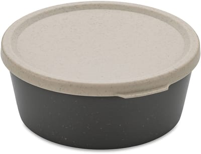 Kom met deksel, 0.89 L, Organic, As Grijs - Koziol | Connect Bowl