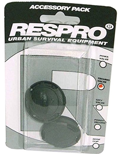 Universele Ventielen voor City Maskers - 2-Pack Zwart