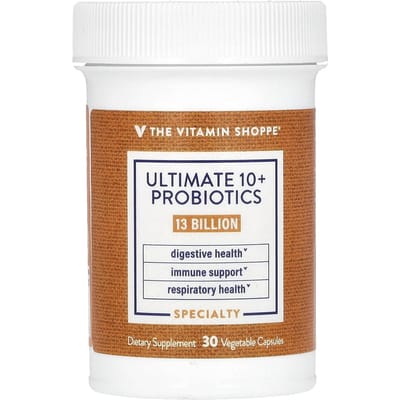 The Vitamin Shoppe, Probiotique Ultime 10+, 13 milliards, 30 gélules végétales
