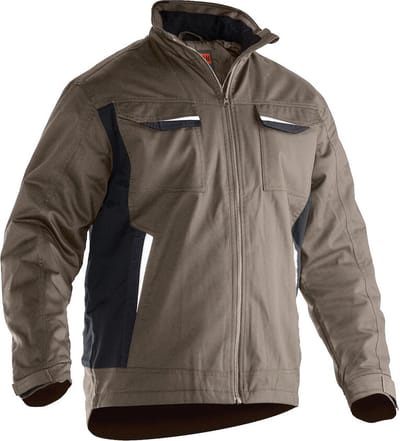 Jobman 1317 Service Jacket Lined 65131720 - Khaki - XS