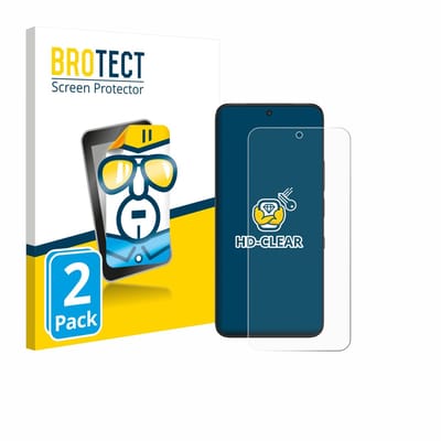 BROTECT - Screenprotector voor TCL NXTPAPER 60 Ultra - Folie Beschermfolie transparant 2 Stuks