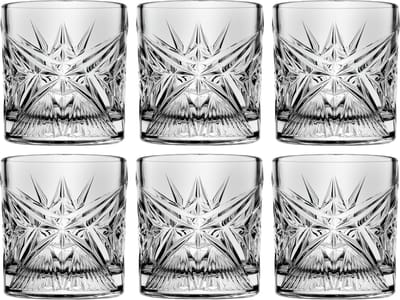 Pasabahce- Crystallin Cielo Waterglas - 350 ml - 8.3cm - 6 stuks