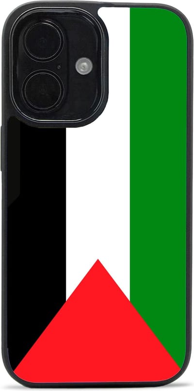 Palestina vlag - Iphone 16 hoesje - Magsafe hoesje - Iphone hoesje met Magsafe