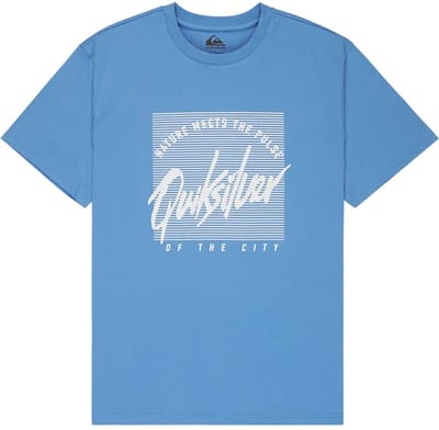 Quiksilver Retro Mood T-shirt Met Korte Mouwen Blauw L Man
