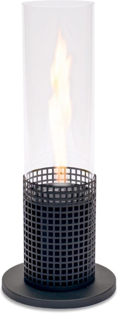 LIVIN' Sfeerhaard - 50CM - Tafelhaard - Buitenhaard - Binnen & Buiten - Bio-Ethanol Haarden - Sfeerhaarden - Zwart