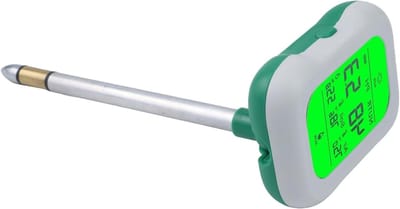Bodemtester 7-in-1 - Tuinmeter Vochtigheid - Planten Verzorgen - Real-time Nauwkeurigheid - 165 mm Sonde - Wit