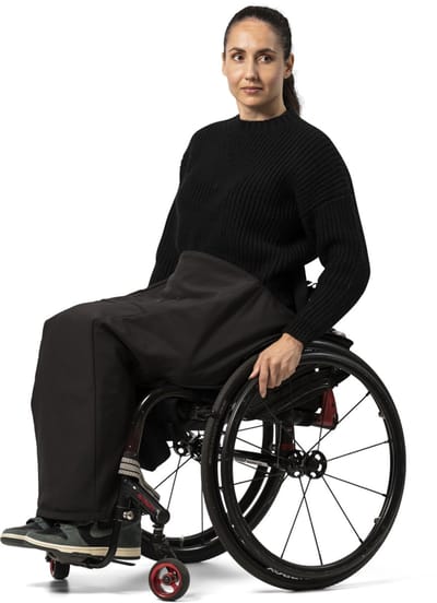MOS - Rolstoel - Beenhoes Storm - Softshell - Waterafstotend - Small Long