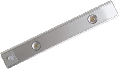 Famanu - Draadloze oplaadbare kastverlichting met bewegingssensor, 3 lichtkleuren, dimbaar, 20 cm
