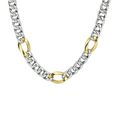Goud met Zilveren Collier gourmet 8 5600279