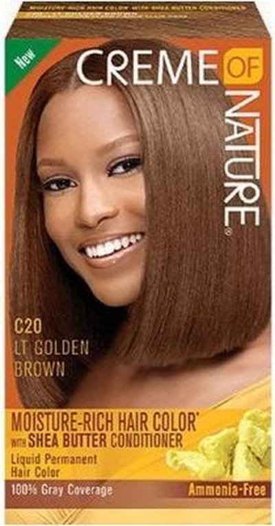 Creme of Nature Liquid Hair Color Light Golden Brown C20