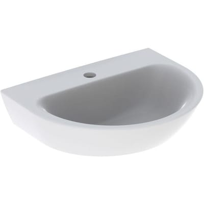 Geberit Renova hand wash basin 50 x 40 cm with tap hole without overflow 500.498.01.1