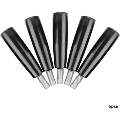 5 Pièces Machine à fraiser les filets Accessoire de remplacement Poignée tournante en Bakélite M10*80
