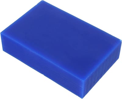 Sieraden Snijwas - Waxblok Gietvorm - Sieraden Maken - Hittebestendig - 14 cm - Blauw