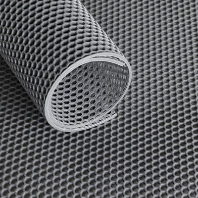 IVOL Ultra Grip Rastermat met Honingraatstructuur 120 cm Grijs - per strekkende meter