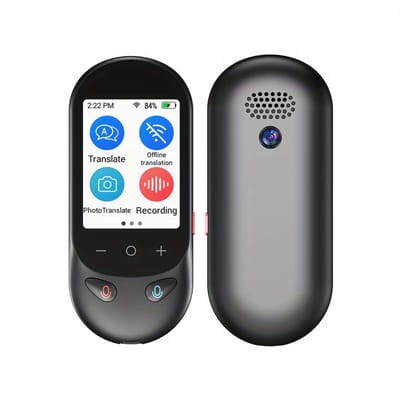 Taalvertaler Apparaat – 138 Talen – Offline & Online Vertaling – Real-Time Stem & Fotovertaler – Reizen & Zakelijk – Model Mini