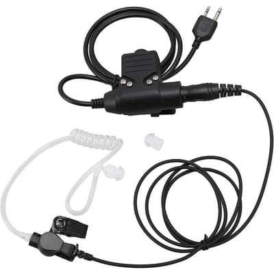 2-weg radio keelmicrofoon headset oortje verstelbaar waterbestendig voor Midland GXT250 GXT255 GXT300