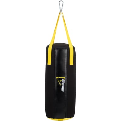 Avento Bokszak - 10 Kg / 60 cm - Zwart/Geel