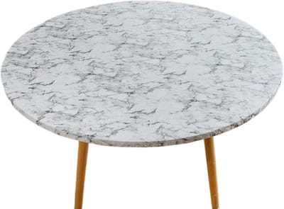 Ronde Tafelhoes - Elastischehoes Beschermhoes - Binnen Buiten - Vlekbestendig Oliebestendig - Diameter 122 cm