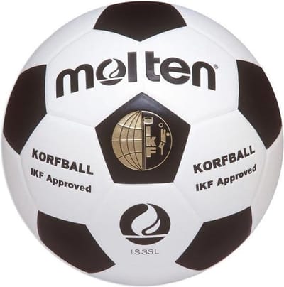 Molten Korfbal - zwart/wit - maat K3