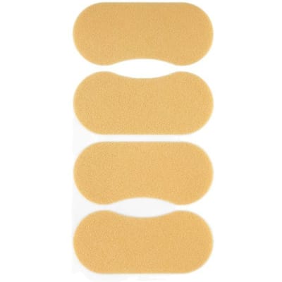 Schuim Hielstickers, Massage Schokabsorberend en Antislip, Dames Hoge Hak Anti-slijtage Voetstickers, Hoge Hak Sticker, Anti-slijtage Sticker, Schoen Sticker One size beige
