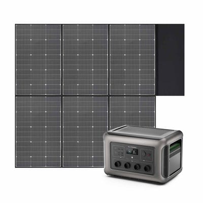 ALLPOWERS R3500 Thuis Back-up Energiestation 3500W 3168Wh - R3500+SP039 Zonnepaneel 600W