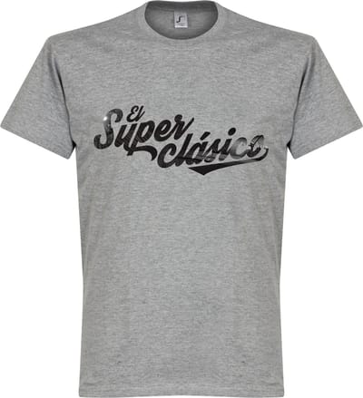 El Superclasico T-shirt - Grijs - M