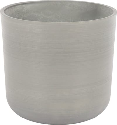 Plantenpot Beton Grijs | Ø32 - Ronde planten pot - Binnen & Buiten - Zware kunststof plantenpot - Luxe uitvoering - 32x30cm