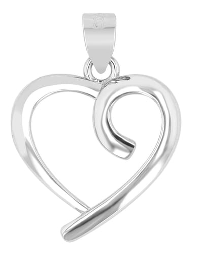 AKZENT Akzent Dames Hanger "Alani" aus 925 Sterlingzilver, gerhodineerd, duurzaam
