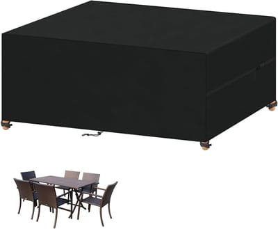 Winterbestendige afdekking voor tuinmeubelen - waterdicht en duurzaam - 150 x 90 cm