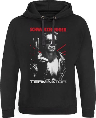 The Terminator Hoodie/trui -S- Poster Zwart