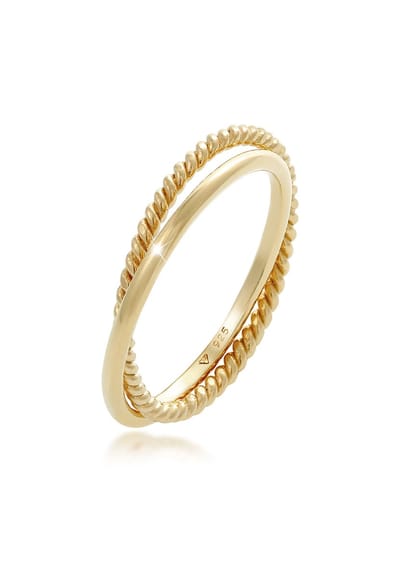 Elli - Ring - Dames Wikkel Klassiek Filigraan Gedraaid Trend in 925 Sterling Zilver - Dames