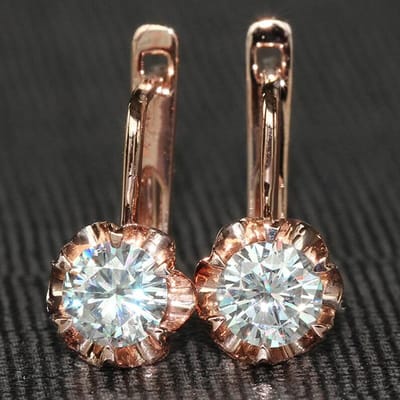 POMOiii Eenvoudig Stijlvol Ontwerp Oorbellen met Ring Voor Vrouwen Delicieuze Bruids Bruiloft Oorbellen Nieuw Ontworpen Vrouwen Sieraden brown