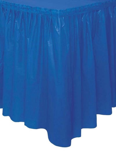 Unique Tafelrok Zelfklevend Blauw 426 X 73 Cm
