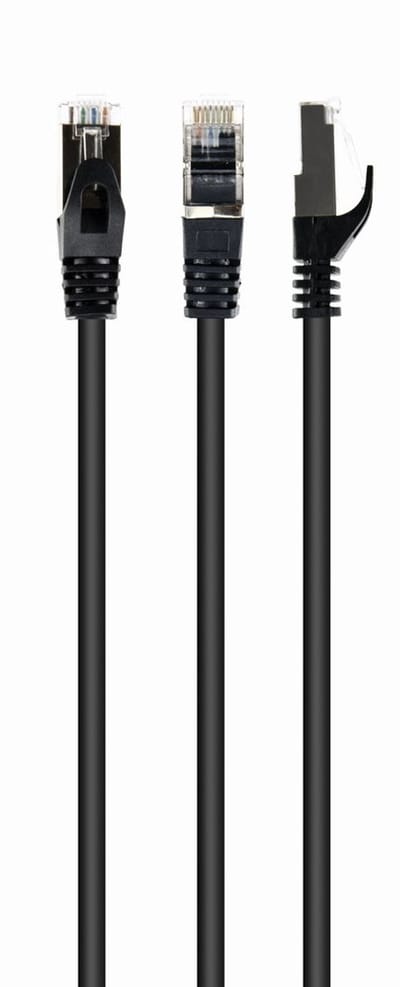 CablExpert PP6-3M/BK - Netwerkkabel, FTP Cat6, zwart
