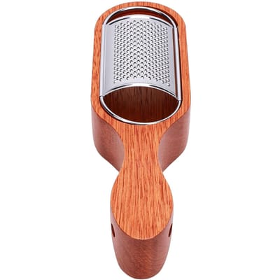Houten Kaasrasp met Handvat Kaasschaaf met Opbergruimte Veelzijdige Handheld Keukenrasp Eenvoudig Schoon te Maken
