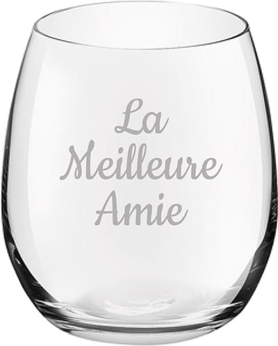 Drinkglas gegraveerd - 39cl - La Meilleure Amie
