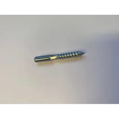 Sanivesk Metaalschroef Verzinkt Zeskantkop - M8x60mm - 5 Stuks